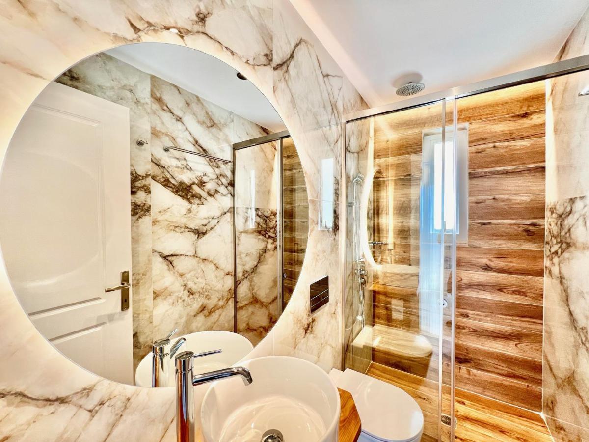 Luxury Villa Barbati Sun With Private Pool By Dadovillas Exterior photo